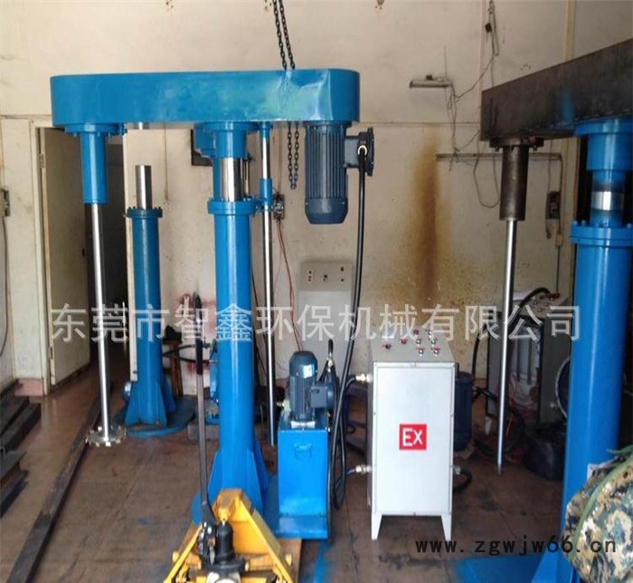 不锈钢高速分散机 高速搅拌分散机 防爆电机分散机 化工机械图3