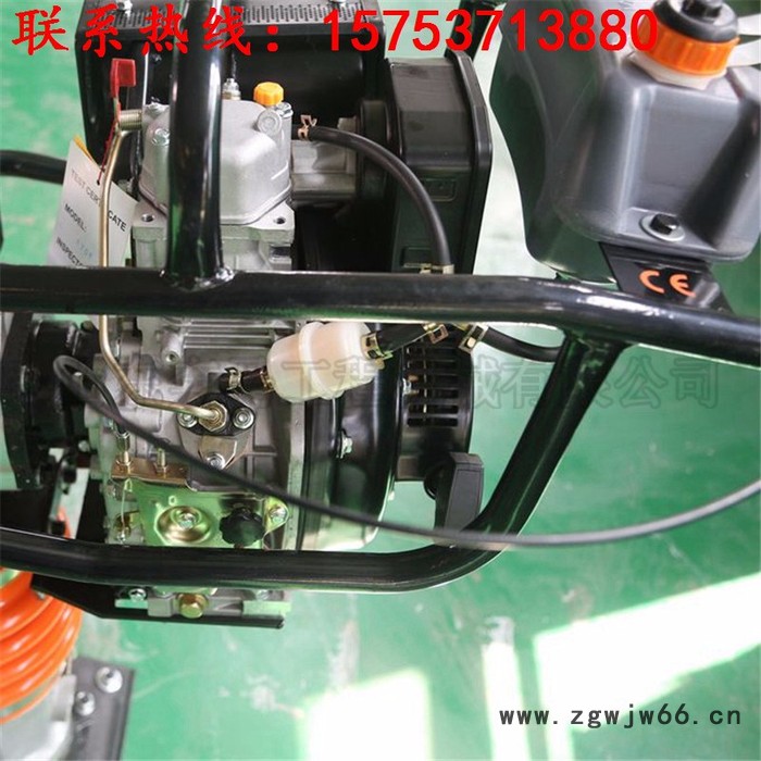 日照90型汽油冲击夯立式打夯机纯铜线电机进口内燃冲击夯夯实机图8