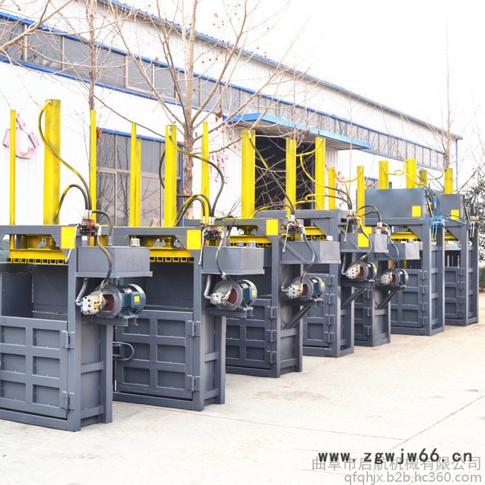 家用电双电机药材打包机 废旧物料打块机 启航牛皮纸打块机图4