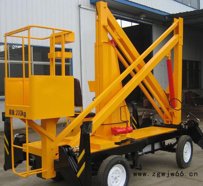 曲臂式高空作业平台 移动式曲臂升降平台 直流电机驱动升降机图3