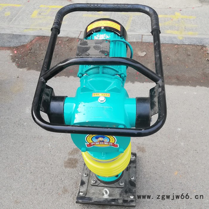 电动混凝土路面蹦蹦夯 HCD80电动冲击夯铜线电机 回填土夯实机图5