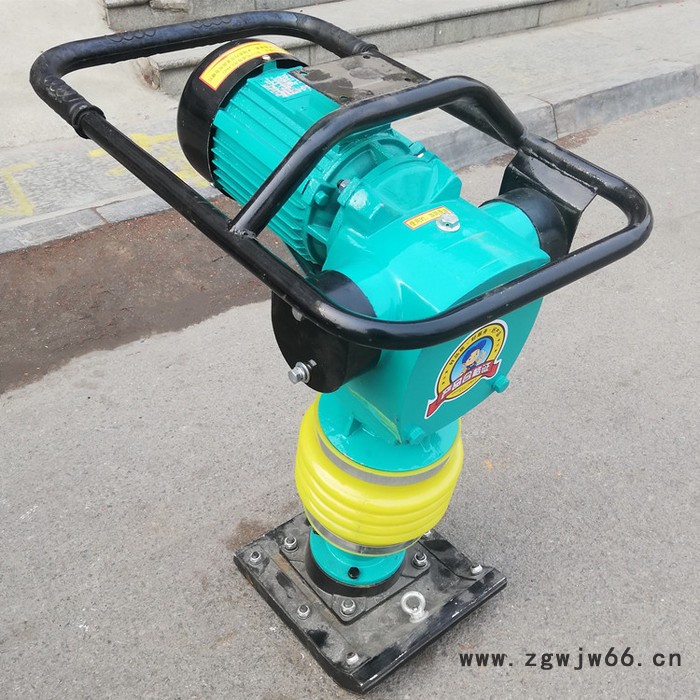 电动混凝土路面蹦蹦夯 HCD80电动冲击夯铜线电机 回填土夯实机图3