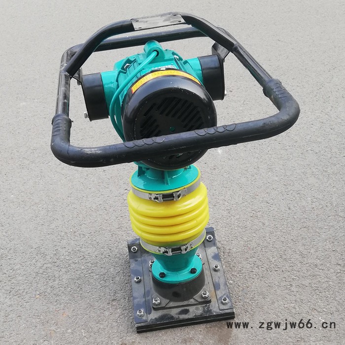 电动混凝土路面蹦蹦夯 HCD80电动冲击夯铜线电机 回填土夯实机图2