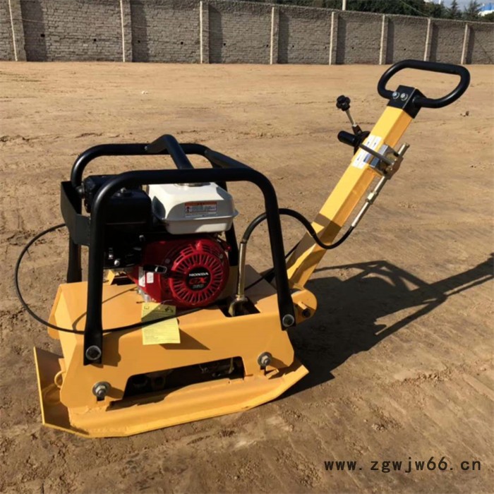工厂直营小型夯实机 纯铜电机平板夯 路面修补夯地机图5