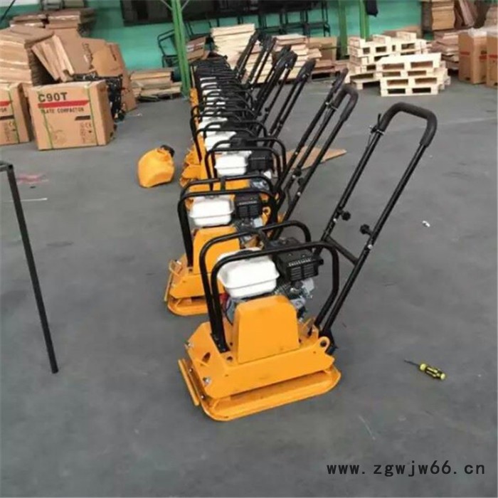 工厂直营小型夯实机 纯铜电机平板夯 路面修补夯地机图3