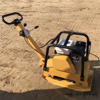 工厂直营小型夯实机 纯铜电机平板夯 路面修补夯地机