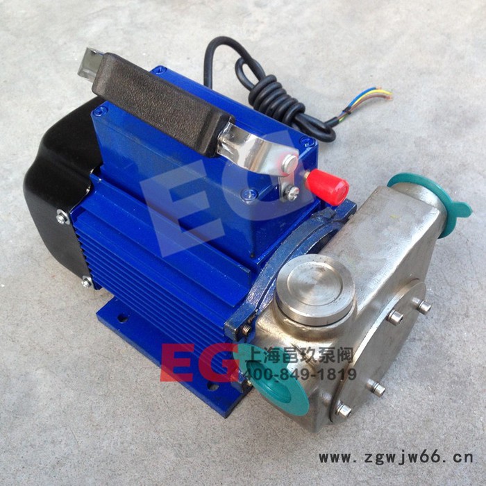 邑玖泵阀 **DYB油泵 参数型号DYB-80不锈钢汽油柴油煤油输送泵 220V 防爆电机图3