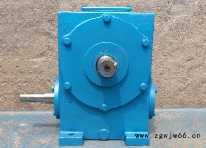 蜗轮减速机|WD型蜗杆减速器中心距wd120涡轮蜗杆减速机传动比21.5圆柱传动吊机用减速机可连皮带轮防爆电机图3