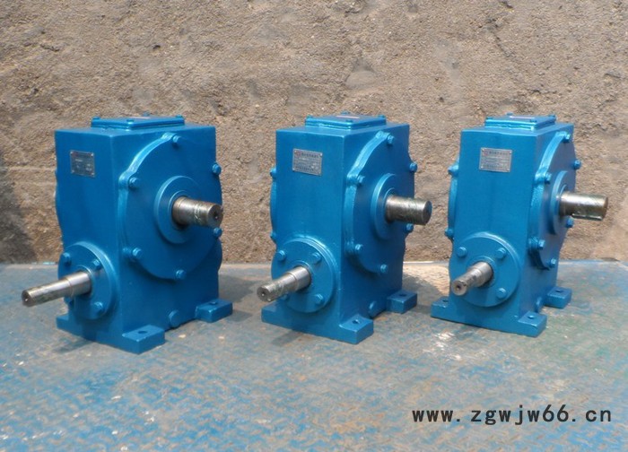 蜗轮减速机|WD型蜗杆减速器中心距wd120涡轮蜗杆减速机传动比21.5圆柱传动吊机用减速机可连皮带轮防爆电机图2