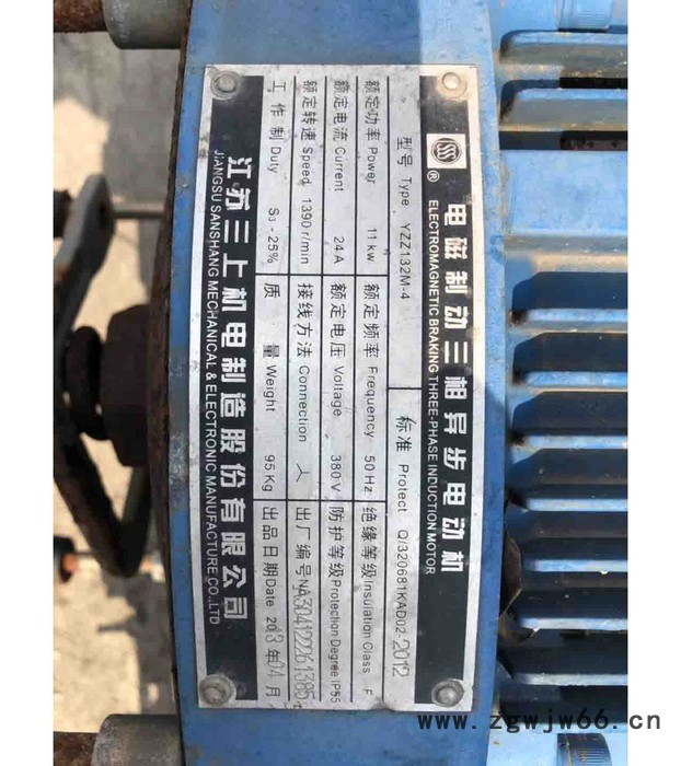 恒义HY【恒义施工电梯电机亚联YZZ/YZEJ132M-4三上巨力人货电机11kw升降机配件】图4