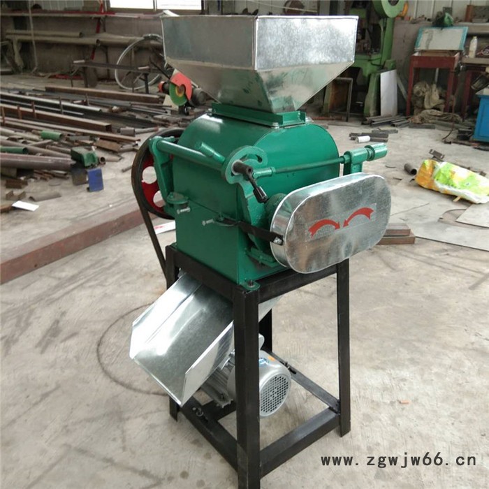 信达供应花生轧胚机 家用电机式杂粮破碎机 对辊破碎机图7