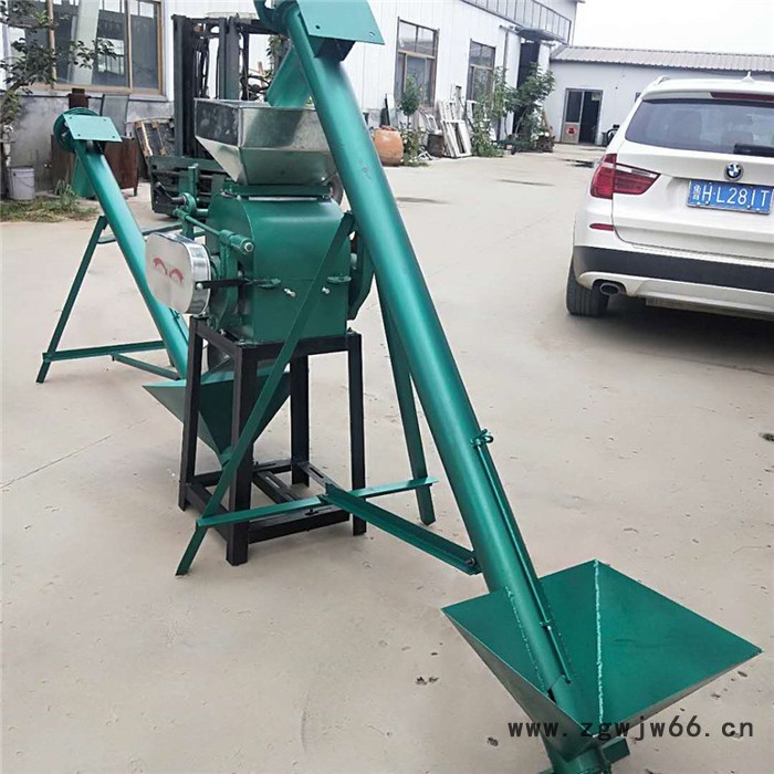 信达供应花生轧胚机 家用电机式杂粮破碎机 对辊破碎机图3