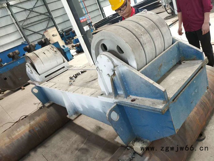 杰伟浩出售转让**二手80吨滚轮架两套防窜焊接滚轮架直流电机调速二手机械图3