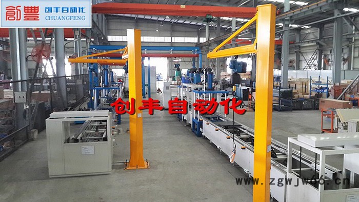 电梯主机生产线、电梯电机装配线、曳引机生产设备-温岭创丰自动化 型号CF-006图3