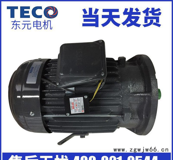 TECO东元电磁制动电机 90V三相异步振动电机 变频直流刹车电机图2