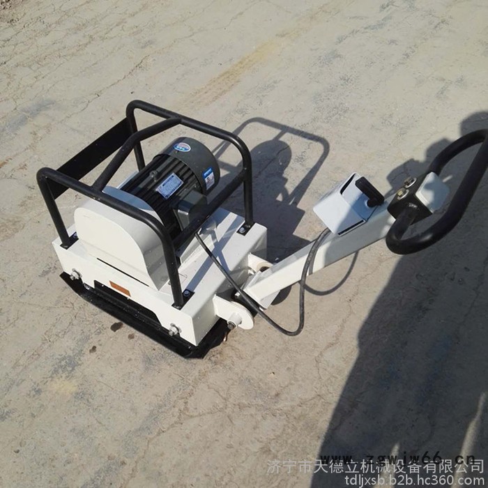 小型电动平板夯 手推式纯铜电机振动打夯机 地面夯实机 平板打夯机图3