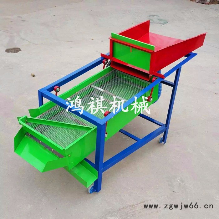 电机配套中小型 五谷杂粮去杂石机 家用电带动大豆筛选机图5