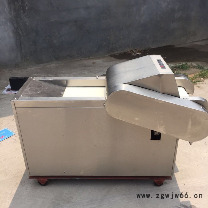 家用电多功能切菜机  不锈钢机头菜馅机  自走式输送带含国标铜芯电机图8