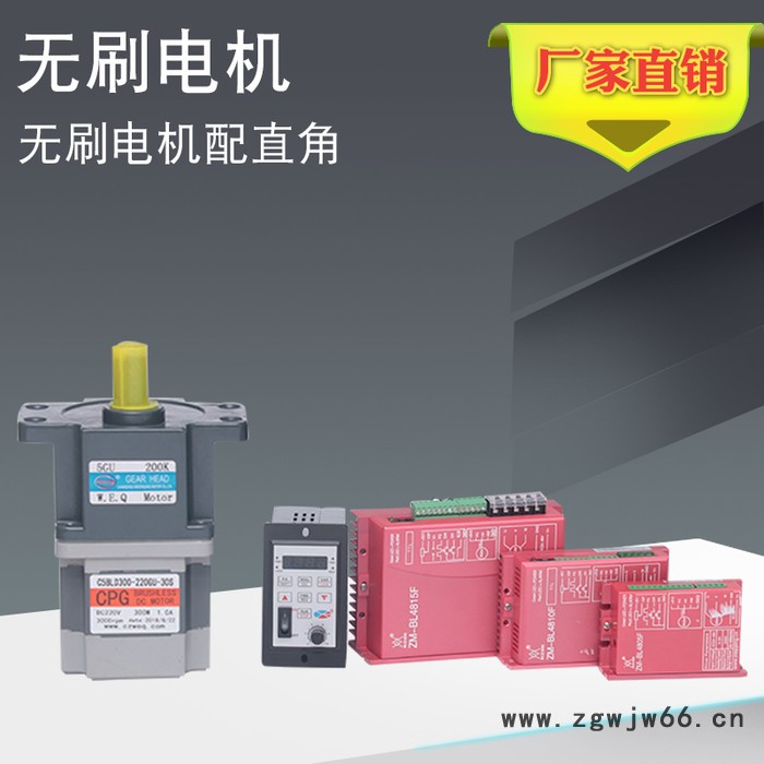 **C2BLD15无刷电机 微型变速电机 直流电机感应马达15w电机减速电机图2