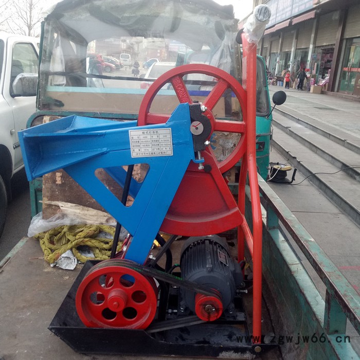 HW60打夯机 手扶地基夯土机 地基破面沟渠夯实铜线电机山东纽威达图3