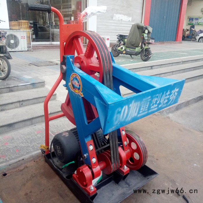 HW60打夯机 手扶地基夯土机 地基破面沟渠夯实铜线电机山东纽威达图5