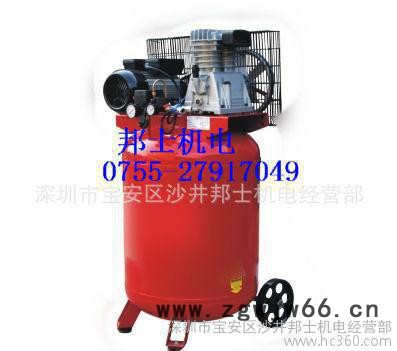 化工用立式空压机 甘肃化工立式空压机 220V  380V可选防爆电机图2