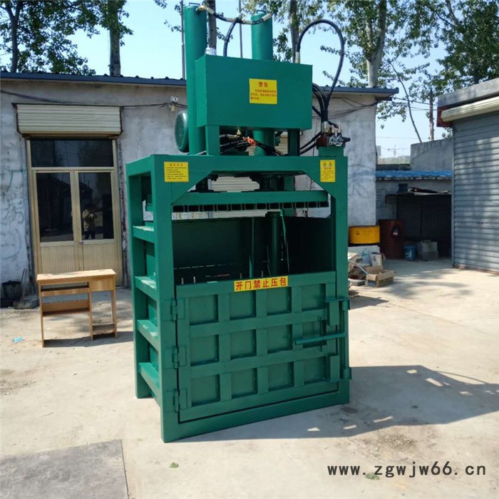 金佳 双电机家用电液压打包机 60吨可乐瓶压缩机 多功能废旧压缩机图3