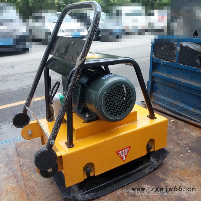 沥青平板夯 电机振动夯实机 路面压实夯图5