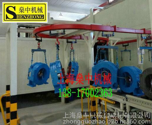 我公司专业设计制造曳引机装配线,永磁电机组装线,电梯电机总装线,汽车电机生产线-上海燊中机械自动化制造图3