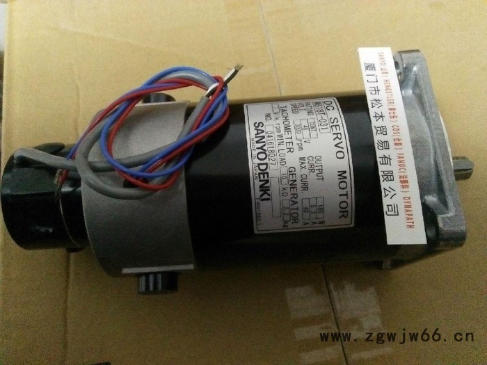 山洋直流电机M818T-031,三洋直流伺服马达M818T-031图3