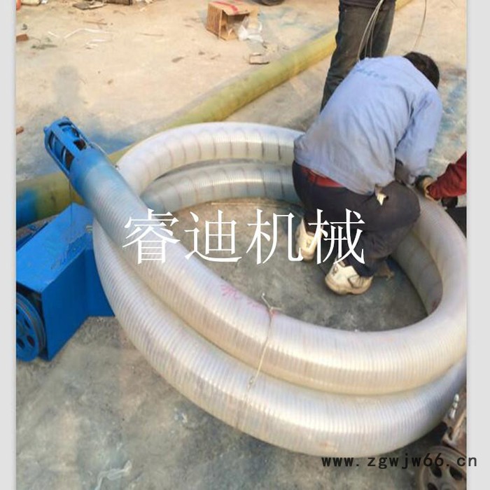 睿迪牌大功率软管吸粮机 电机动力家用电粮食装车机图7