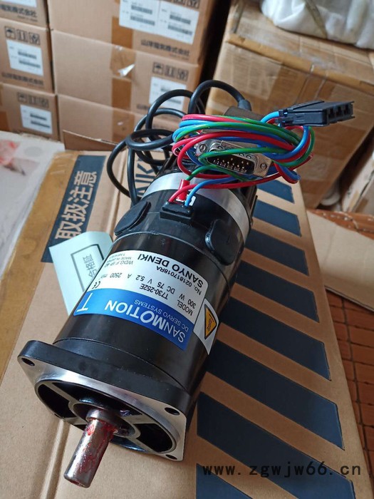 sanyo/三洋 山洋直流电机T730-252E夏米尔SA20伺服马达图3