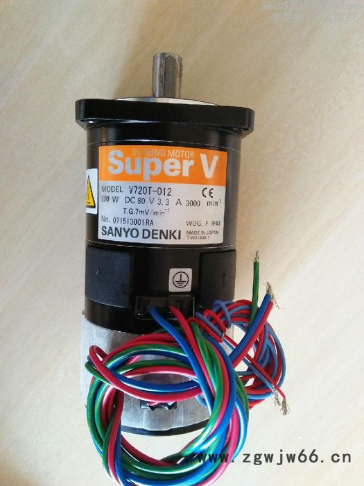 SANMOTION/山洋伺服电机V720T-012SANYO DENKIV720T-012三洋直流电机V720T-012图5
