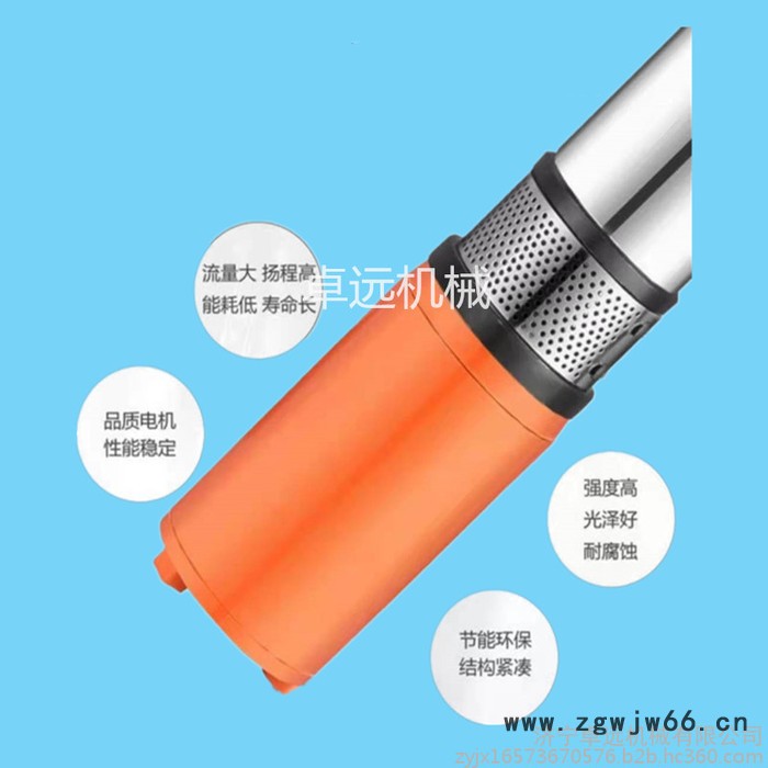 深井潜水泵 插电动车电瓶60伏抽水泵现货 直流水泵 铜芯电机图4