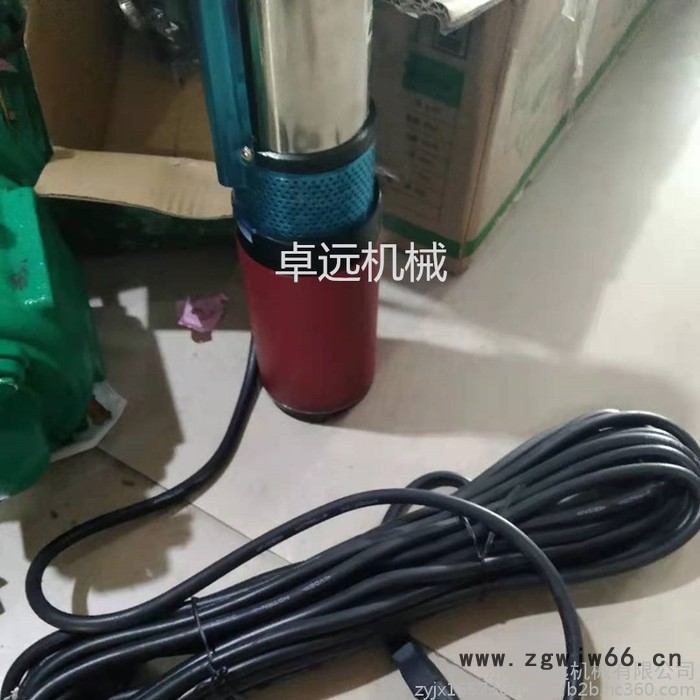 深井潜水泵 插电动车电瓶60伏抽水泵现货 直流水泵 铜芯电机图6