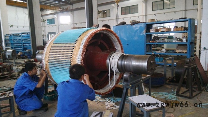 Siemens/西门电机维修2200KW高压电机维修图4