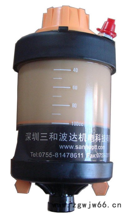 pulsarlubeS100 轴承座自动注油器，破碎机电机自动润滑器，弹簧型进口微量加脂器 单点重复使用自动注油杯