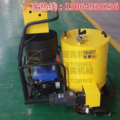 采用进口雅马哈发电机沥青灌缝耐用性强路面维护的小型沥青灌缝