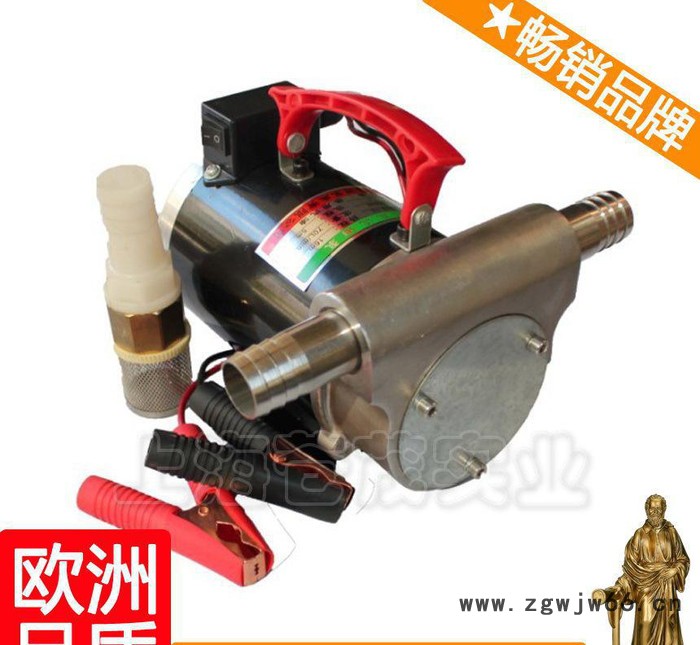 直流微型油泵 直流电机油泵 24伏抽油泵图2