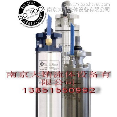 富兰克林深井泵 6寸15KW不锈钢电机 温泉高温电机