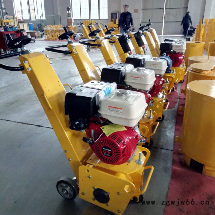 汽油13马力内燃式小型铣刨机 25公分三相电异步电机电动铣刨机 一次拉毛成型8mm铣刨机刀片刀轴等配件赠送思拓瑞克厂家图2