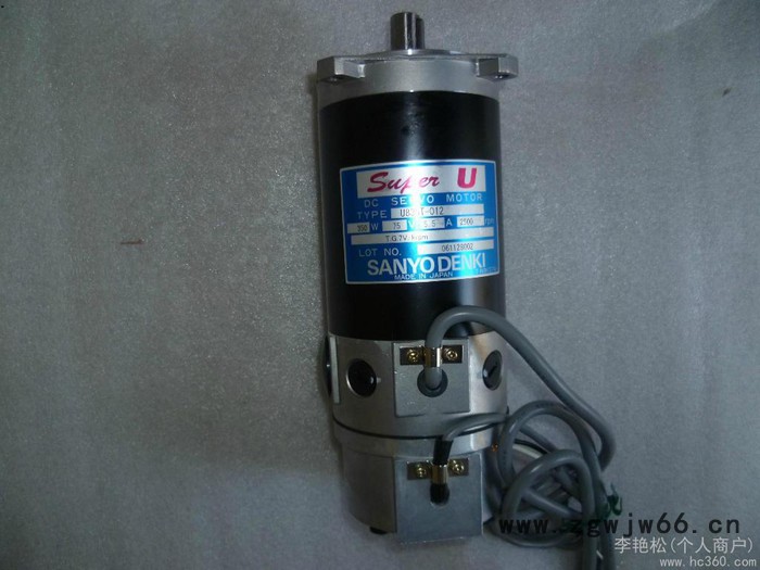 库存供应SANYO山洋马达U835-012山洋直流电机U835T-012，图3