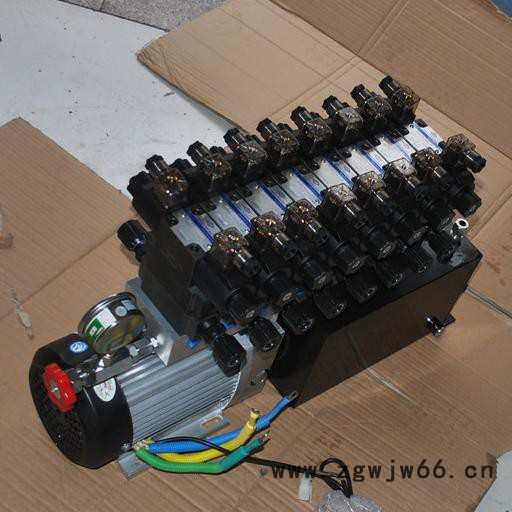 60V2.2KW无刷直流电机-8组电磁阀-10L油箱 液压单元SKBTFLUID图2