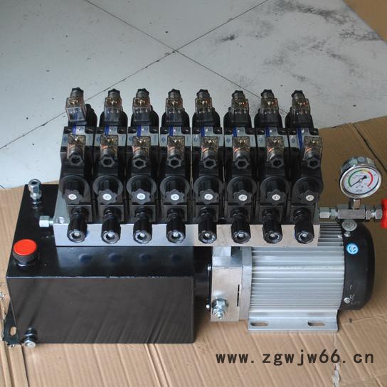 60V2.2KW无刷直流电机-8组电磁阀-10L油箱 液压单元SKBTFLUID图4