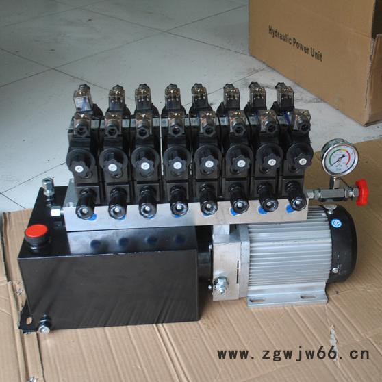 60V2.2KW无刷直流电机-8组电磁阀-10L油箱 液压单元SKBTFLUID图3