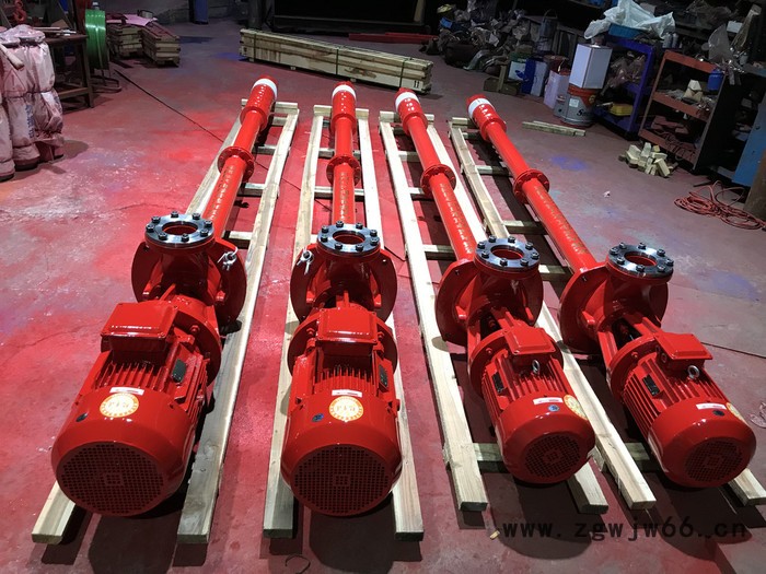 供应轴流立式轴流长轴深井泵 长轴干式电机轴流消防深井泵图2