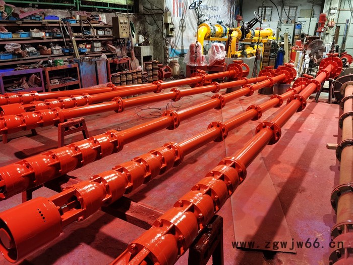 供应轴流立式轴流长轴深井泵 长轴干式电机轴流消防深井泵图6