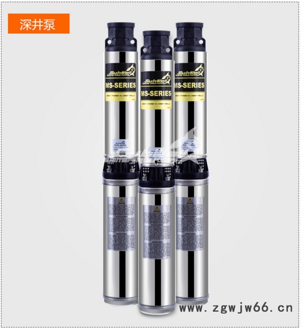 鲨威 家用深井泵水式屏蔽电机进口泵 家用潜水泵图3