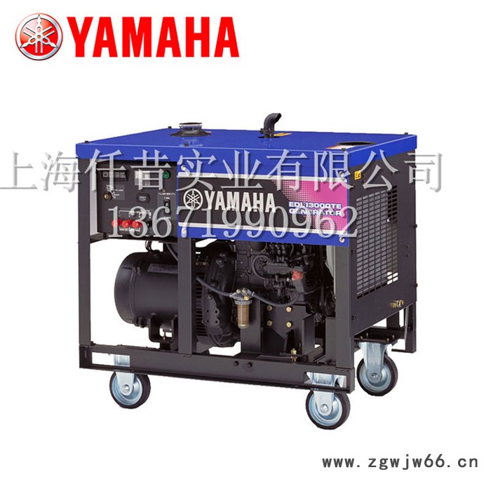 原装进口雅马哈柴油发电机EDL13000TE电启动三相三缸四冲程11KVA 雅马哈柴油发电机组图2