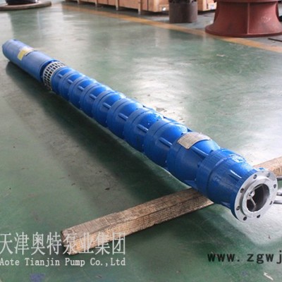 80立方300米扬程QJ井用/深井潜水泵_100kw电机价格